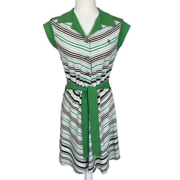 An Original Penguin by Munsingwear Dresses & Skirts - An Original Penguin by Munsingwear Striped Dress Size 8 Retro Golf Tennis NWT